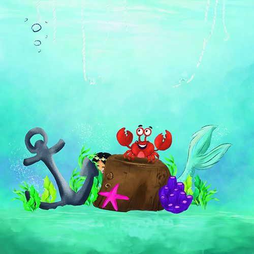 Image illustraton for the book:Blue Sea Squad