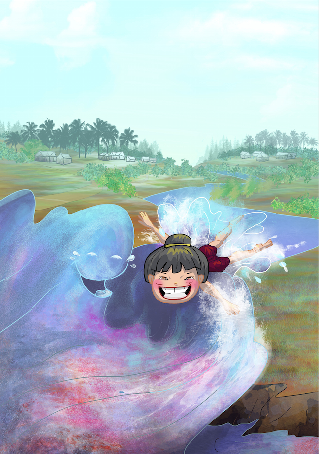 Image illustraton for the book:Enchanted River