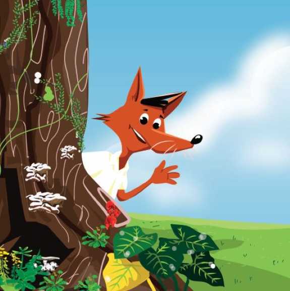 Image illustraton for the book:Little Fox's Lies