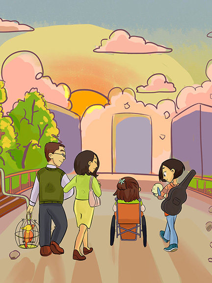 Image illustraton for the book:A Day of Adventures