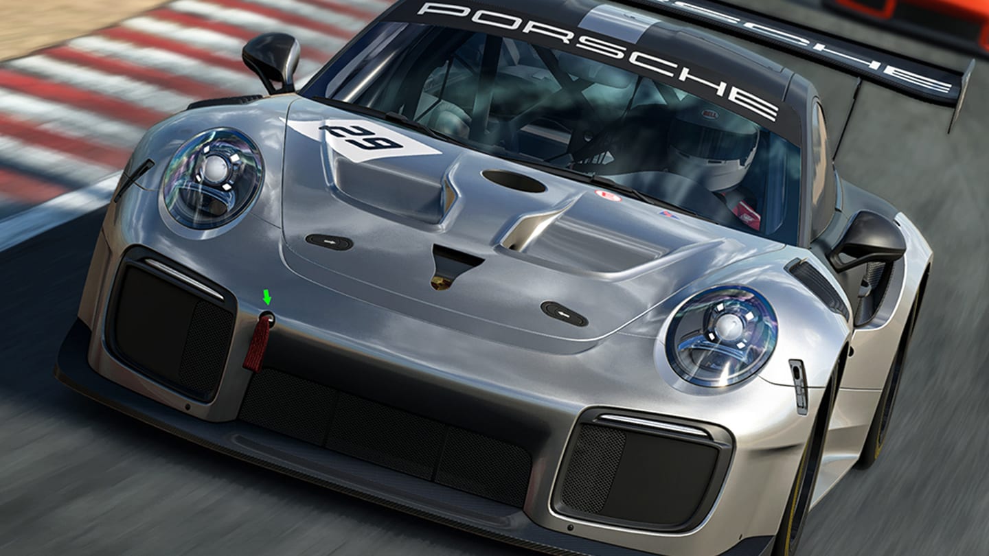 Porsche 911 GT2 RS Clubsport Evo, de profil