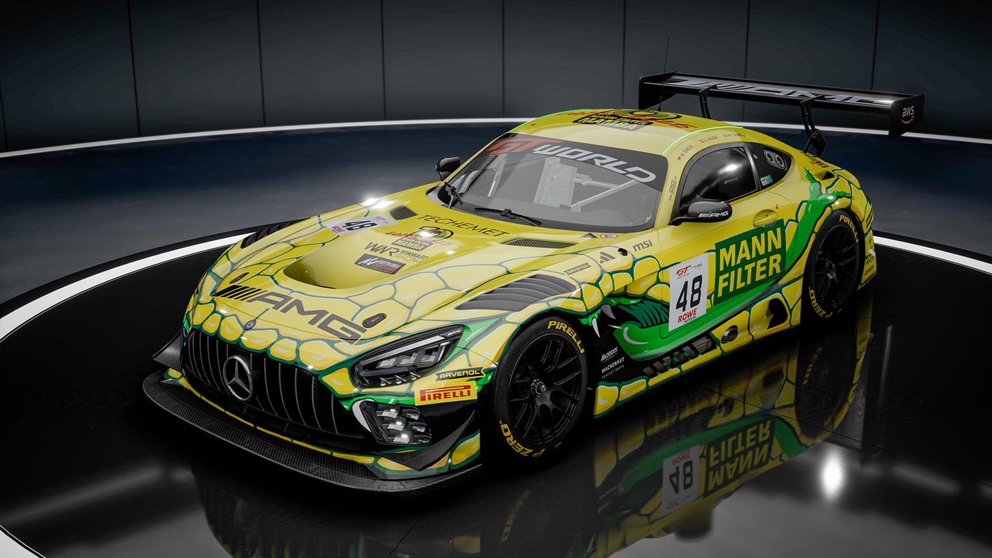 Livree de la saison 2025 dans Assetto Corsa Competizione