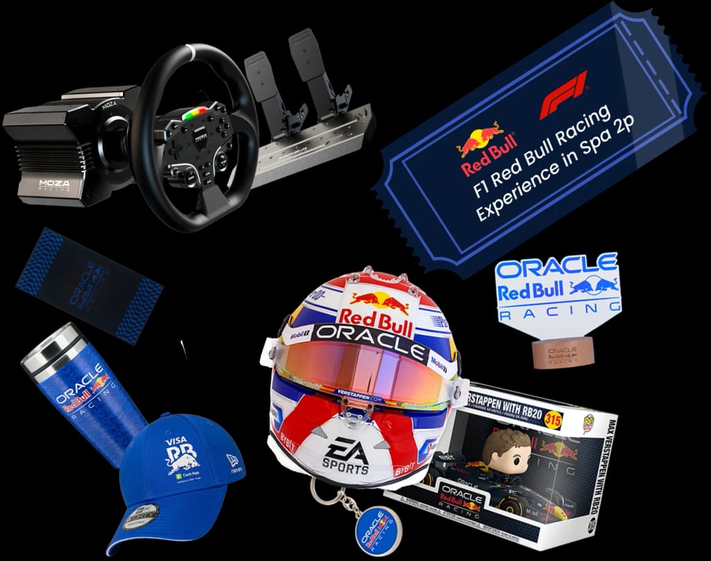 Lots Red Bull Racing du giveaway ALTERNATE Start2Race