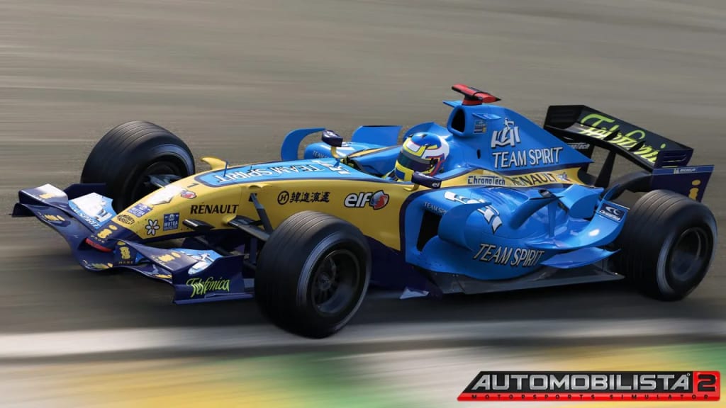 Renault R25 de Formule 1 dans Automobilista 2