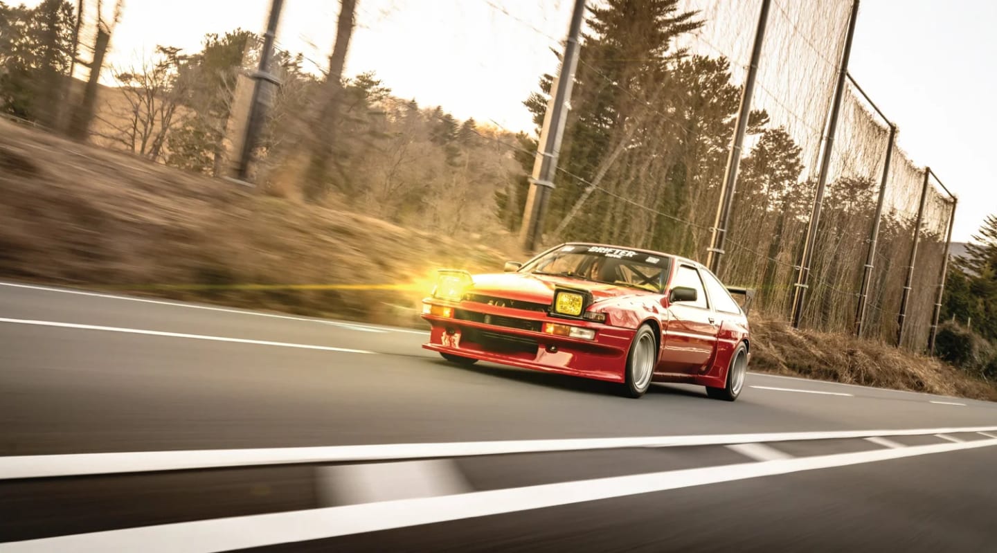 Decor desertique et circuit dans le film Drifter