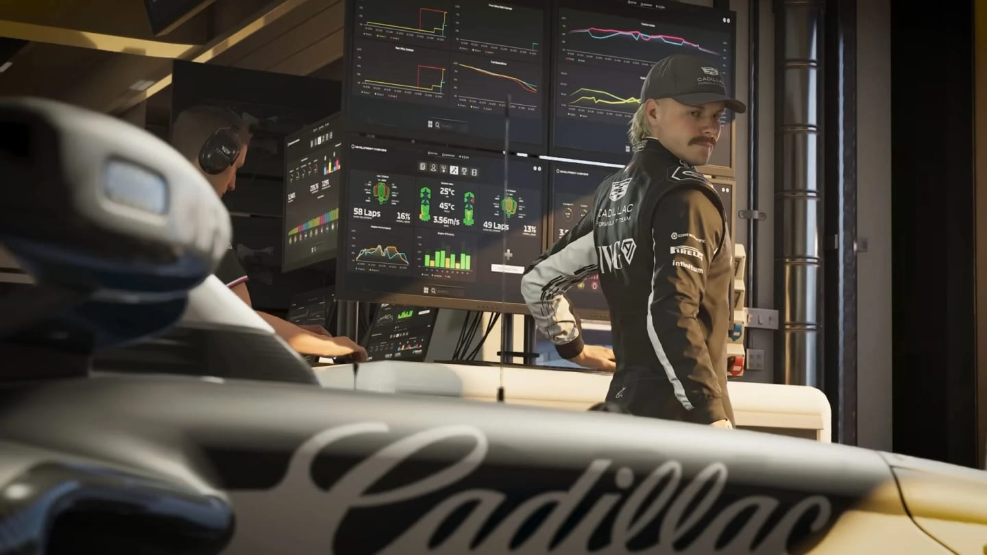 La Cadillac fait son entree en Formule 1