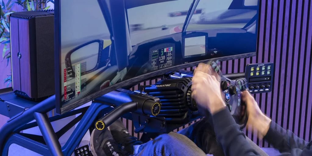 Plugin officiel Fanatec pour le Stream Deck Elgato affichant la telemetrie