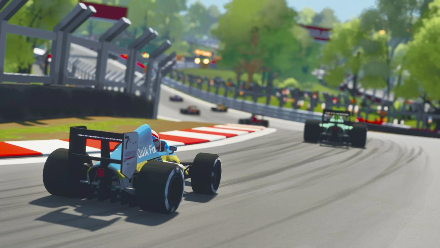 Le circuit Hatchwood Modern dans Formula Legends