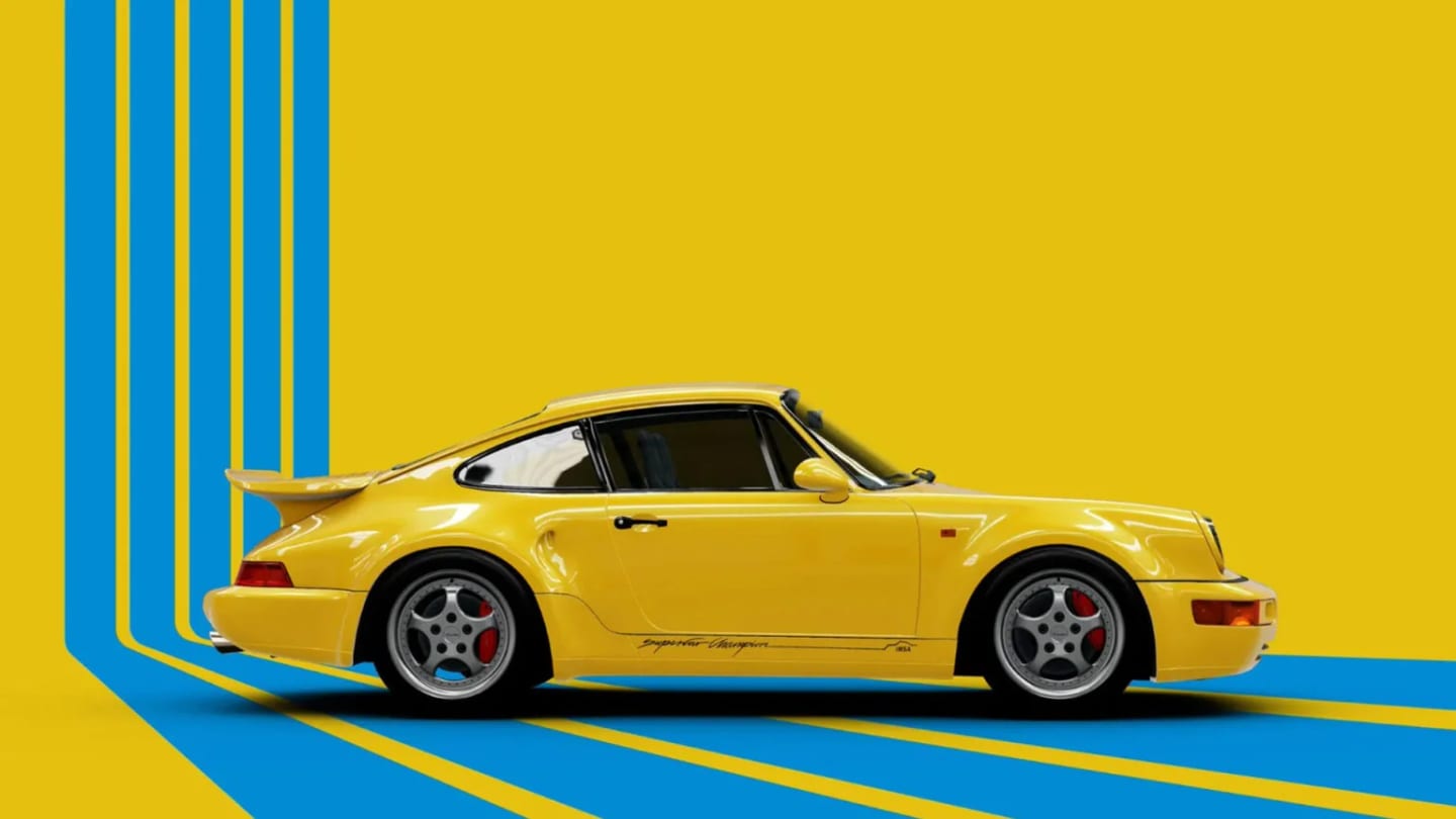 Porsche 911 Turbo S Leichtbau dans Forza Horizon 6 Series 2