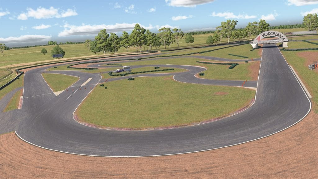 Circuit dans iRacing apres mise a jour graphique