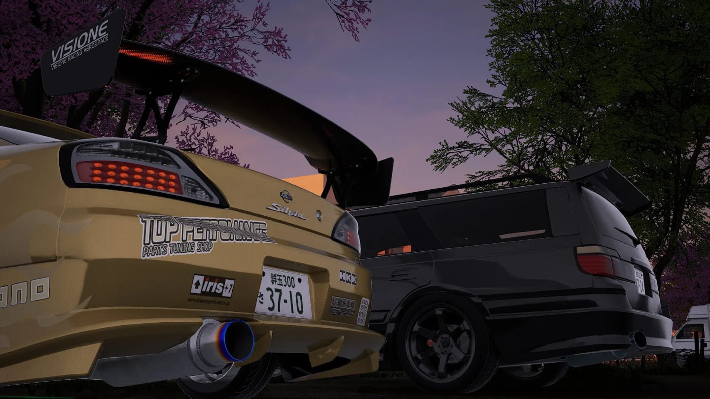 Une Nissan S13 dans JDM Japanese Drift Master