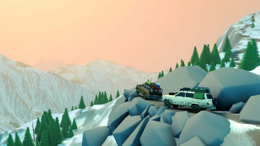 Over the Hill, paysage de la zone Emerald Lake