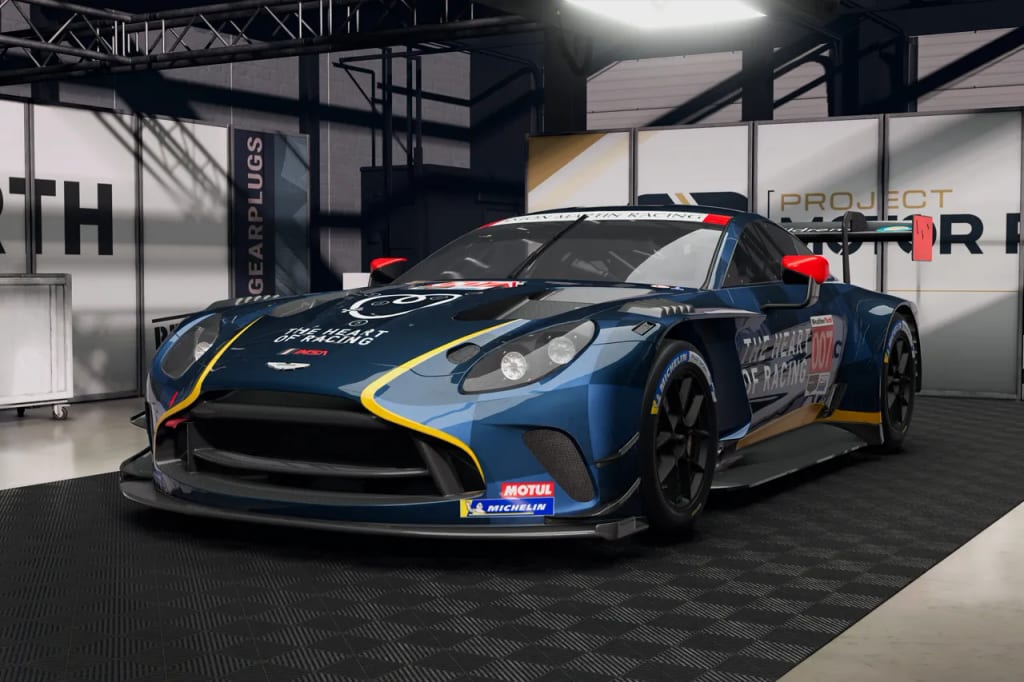 Voiture de course dans Project Motor Racing