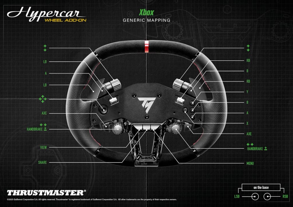 Detail du teaser du peripherique Thrustmaster Ferrari Le Mans