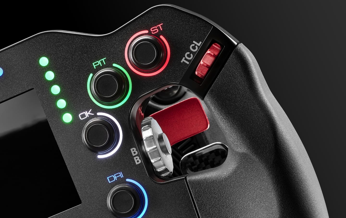 Interface retroeclairee du volant Ferrari 499P Centenary Winner Edition