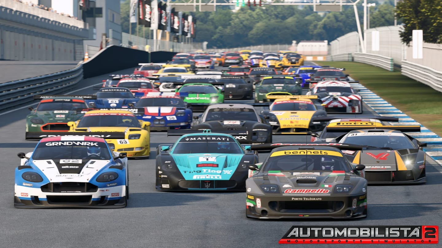 Voitures GT des annees 2000 dans Automobilista 2
