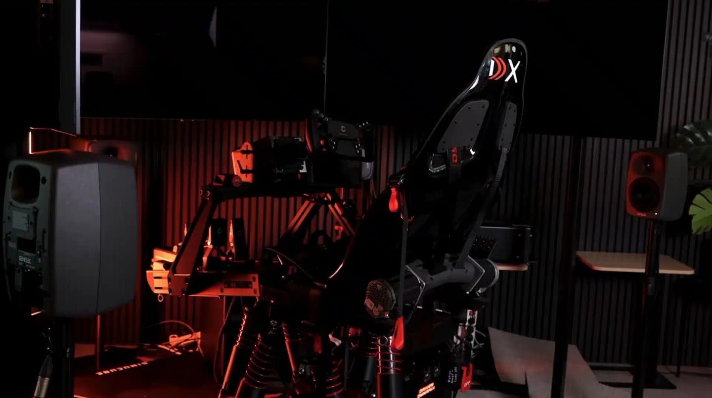 Simulateur DDX Precision, Driven DynamiX x Simucube x Genelec