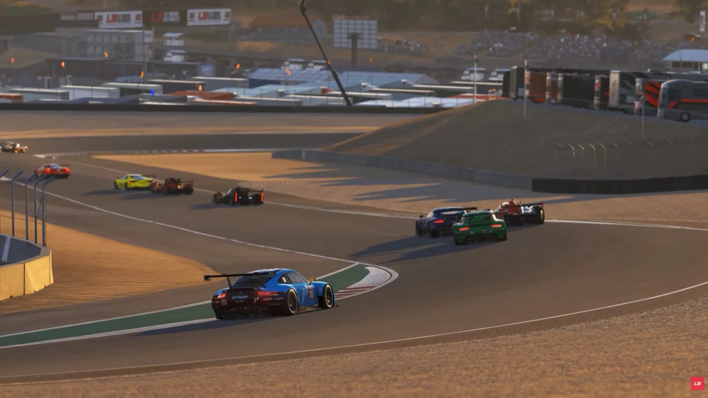 Le circuit de Laguna Seca et son Corkscrew dans Le Mans Ultimate