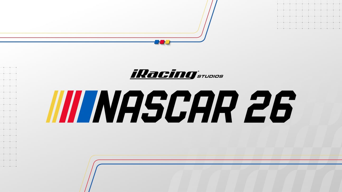 Visuel officiel de NASCAR 26 avec Kyle Larson