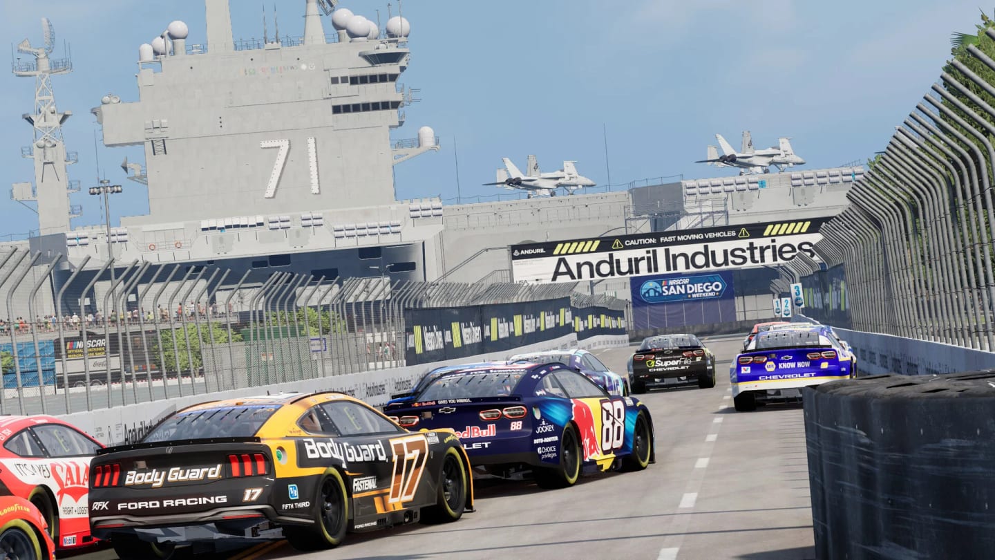 NASCAR 26 sur le circuit de la Naval Base Coronado