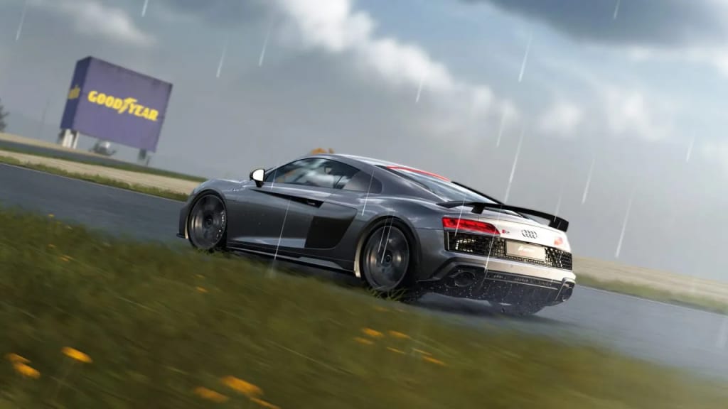 Audi R8 V10 performance quattro dans Assetto Corsa EVO