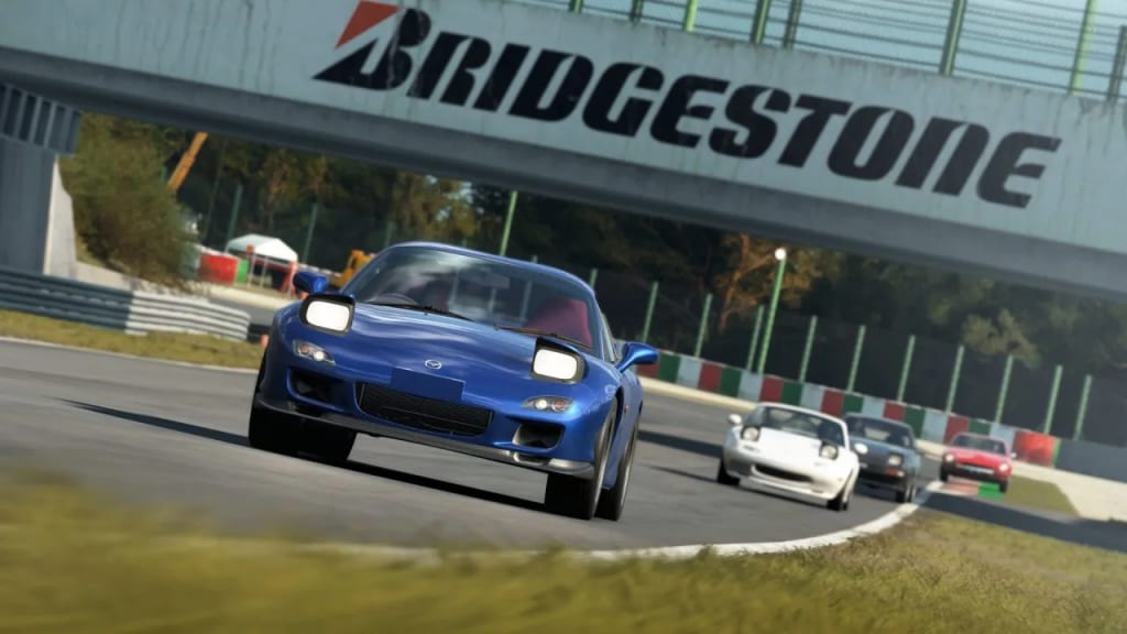 Mazda RX-7 Spirit R en piste dans Assetto Corsa EVO