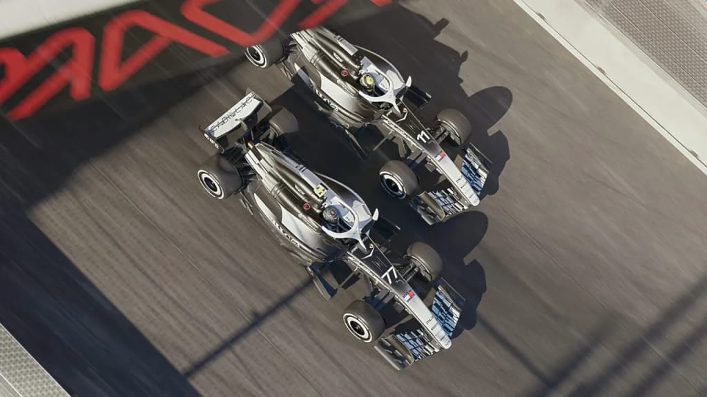 Monoplace de F1 25 rendue avec les effets de ray tracing