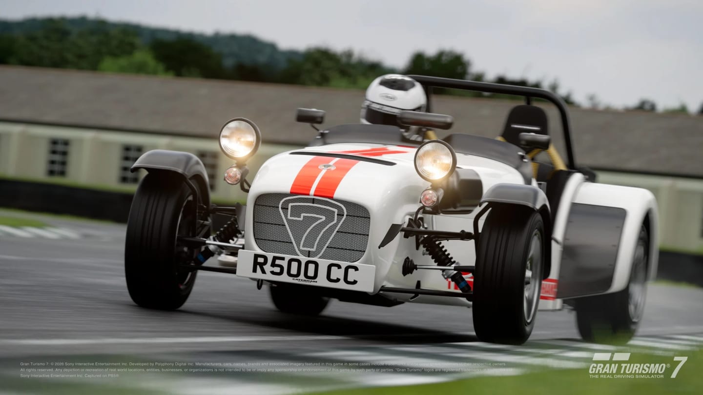 Caterham Seven Superlight R500 dans Gran Turismo 7