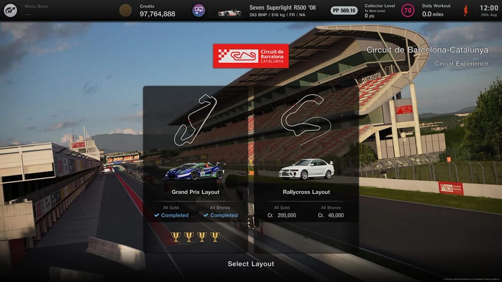 Circuit Experience rallycross de Barcelone