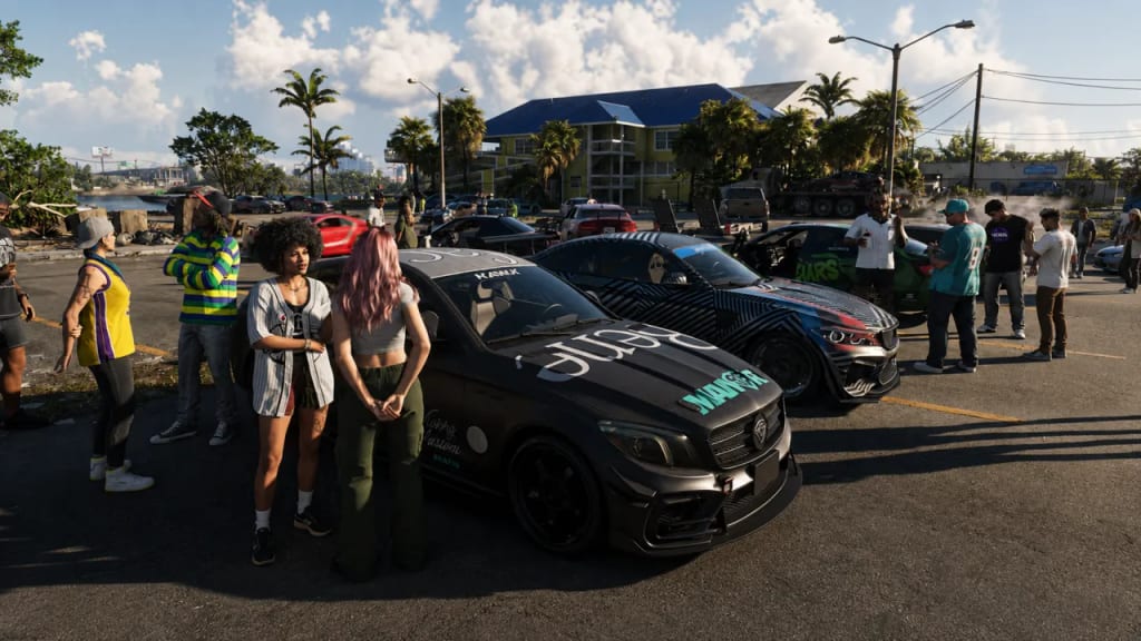 Course automobile sur circuit dans GTA VI