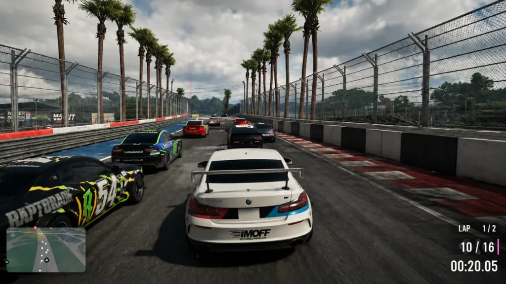 Voitures préparées en course sur circuit dans GTA VI
