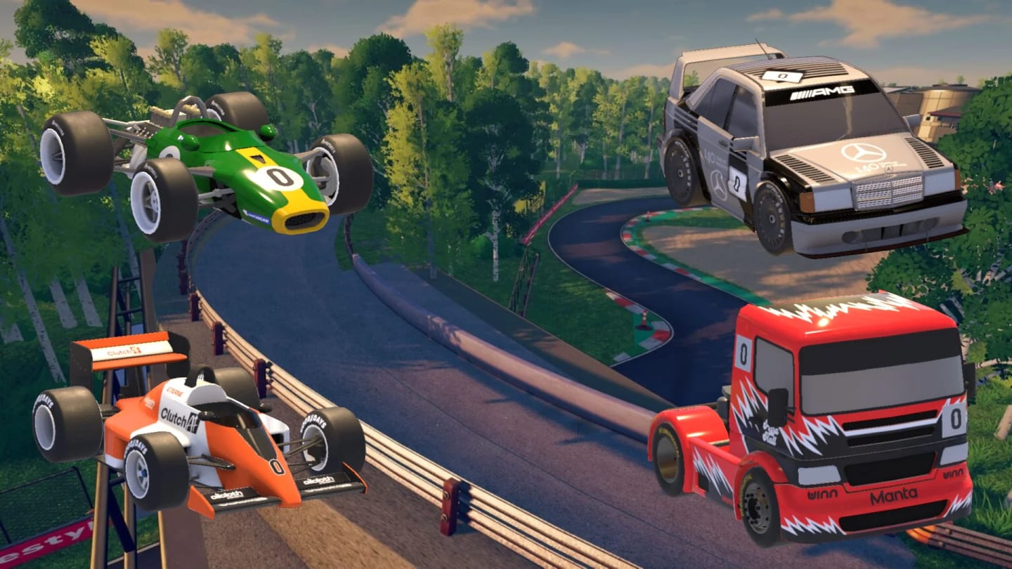 iRacing Arcade sur Monza avec les nouvelles voitures de la version console