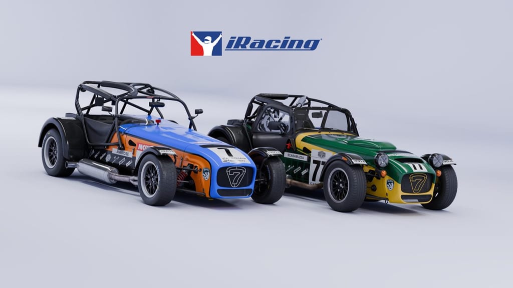 Caterham Academy et Caterham 420R dans iRacing