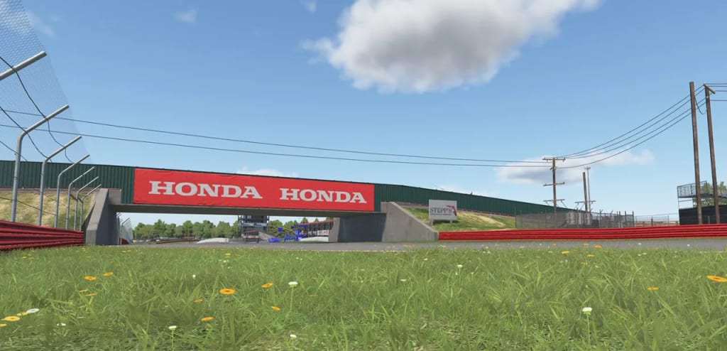 Mid-Ohio Sports Car Course rescanné dans iRacing