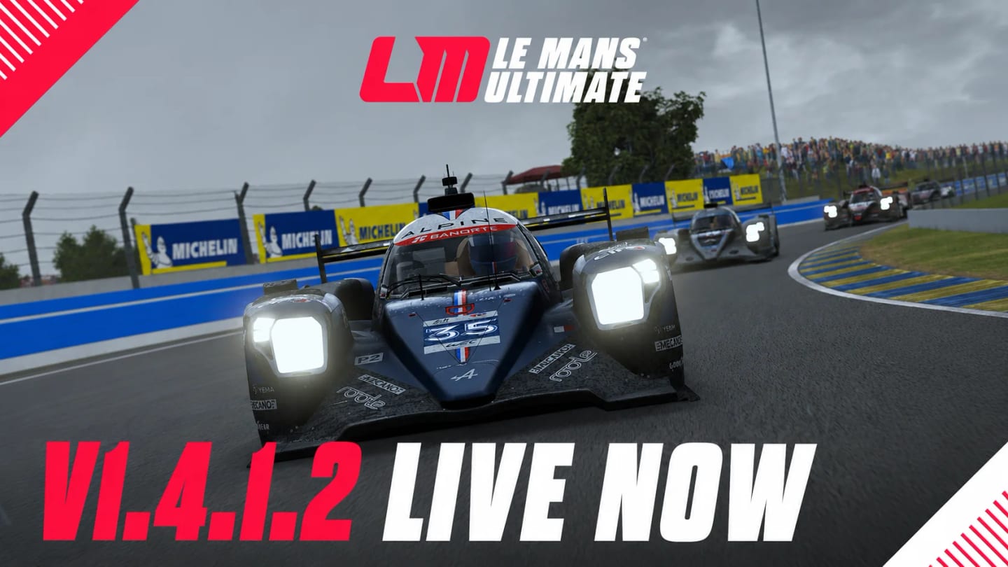 Prototype Hypercar en piste dans Le Mans Ultimate