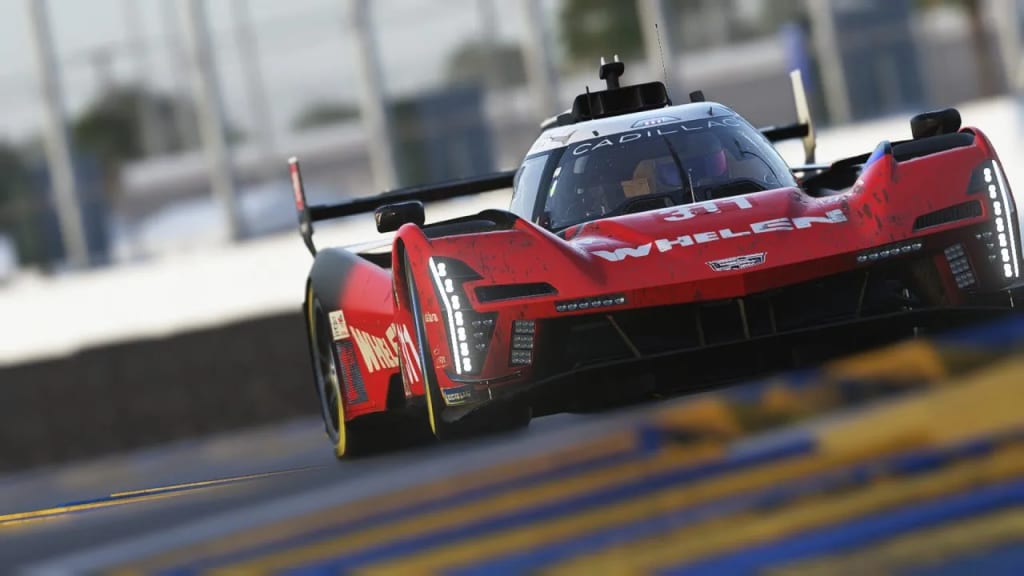 Hypercar en piste dans Le Mans Ultimate