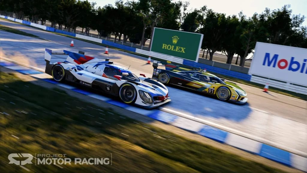 Course de prototypes dans Project Motor Racing