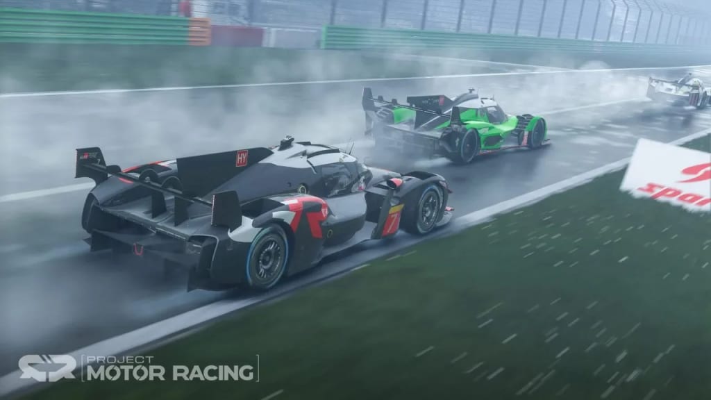 Prototype LMDh dans Project Motor Racing
