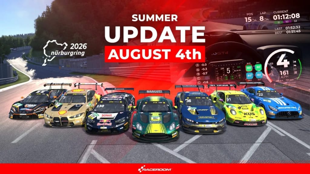 Mise a jour estivale de RaceRoom avec le pack DTM 2026
