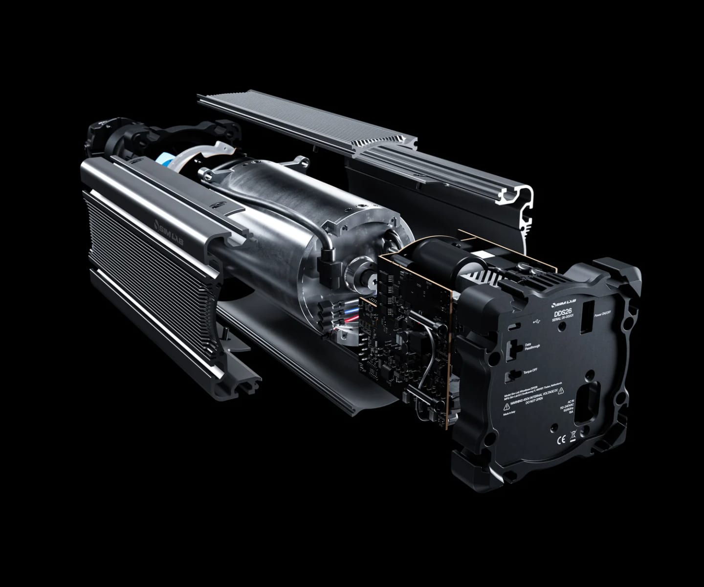 Base direct drive Sim-Lab DDS TorqueSync en detail