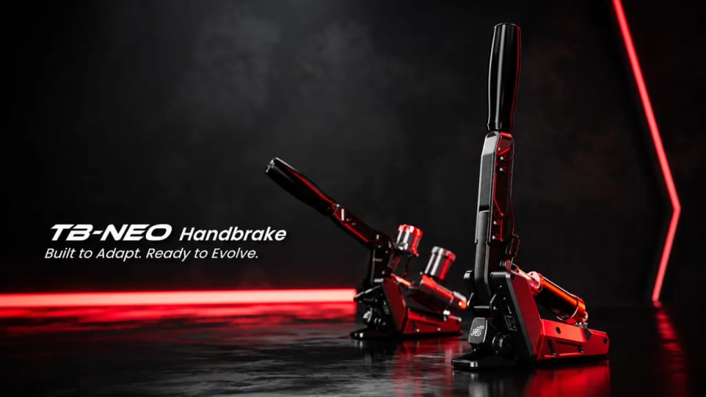Simagic TB-Neo monté en position verticale