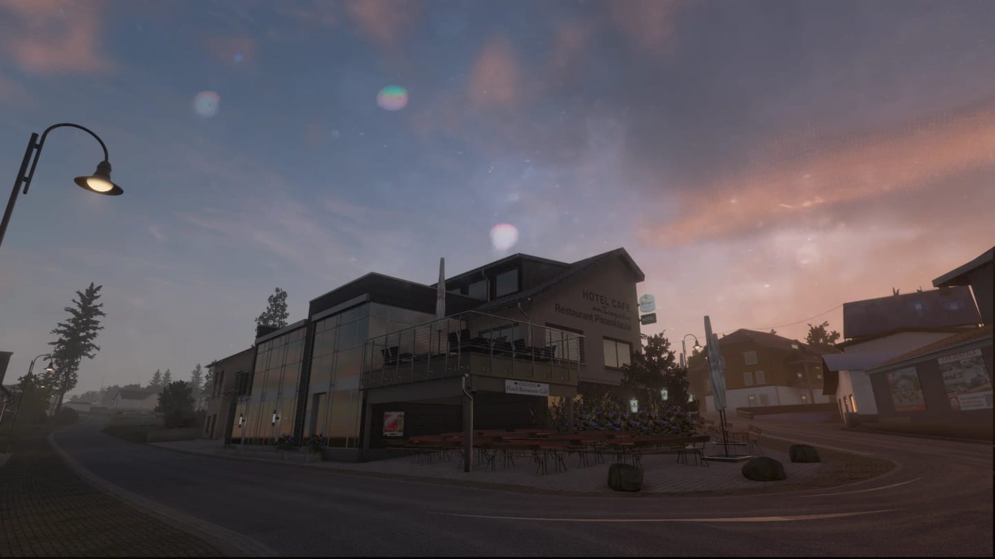 Routes de l'Eifel dans le monde ouvert d'Assetto Corsa EVO