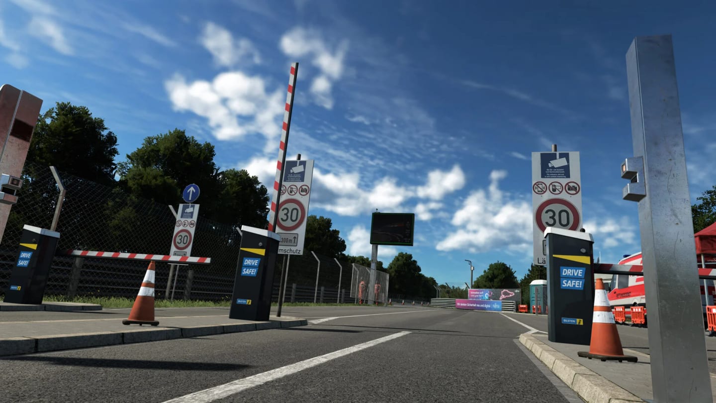 La Nordschleife, point de départ du Free Roam