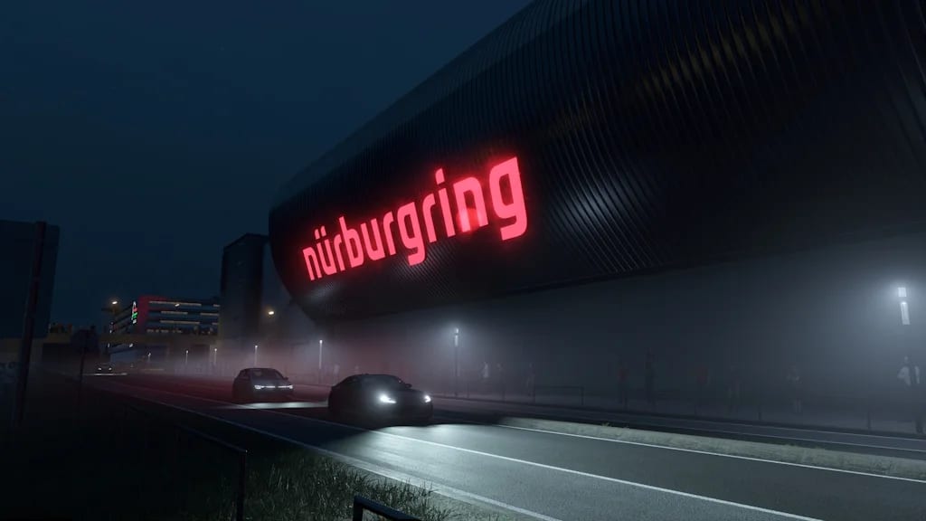 Les abords du Nürburgring dans Assetto Corsa EVO