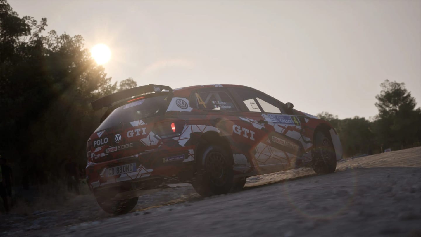 Assetto Corsa Rally 0.6, voiture de rallye en speciale