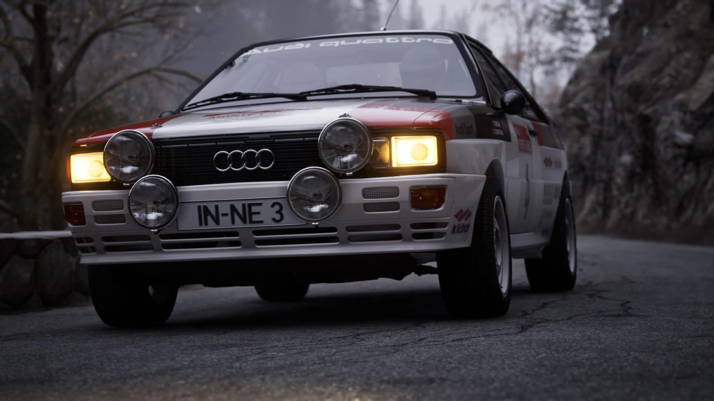 Assetto Corsa Rally 0.6, passage en speciale