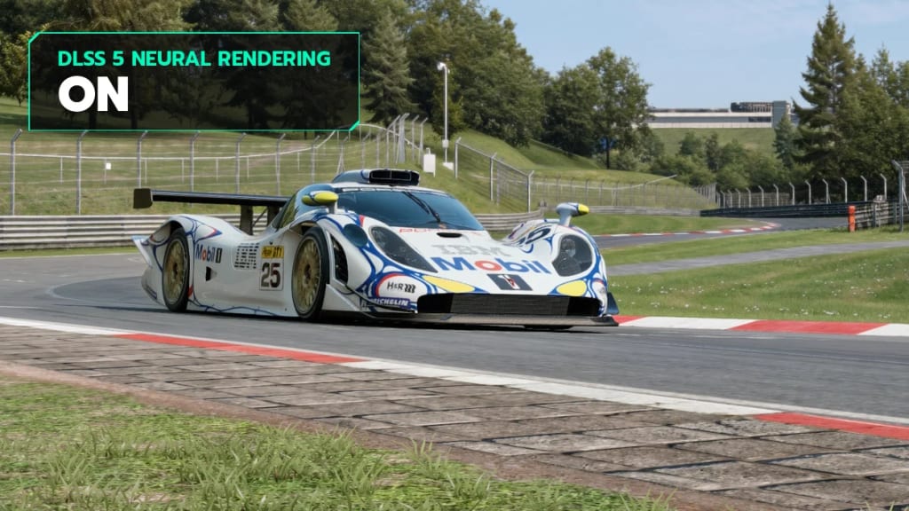 DLSS 5 teste dans Automobilista 2