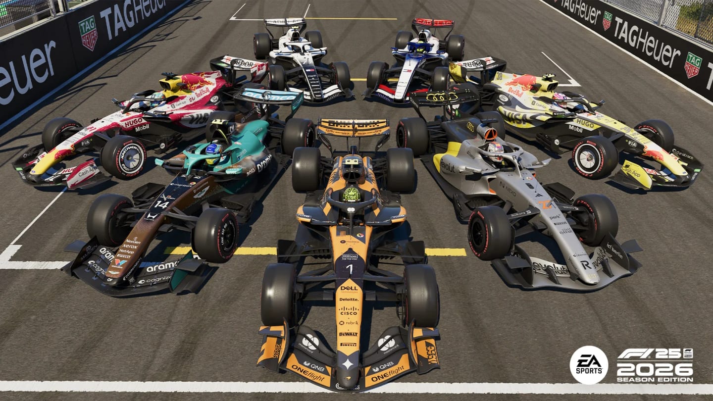 F1 25 Sports Update septembre 2026 voitures F1 mises à jour