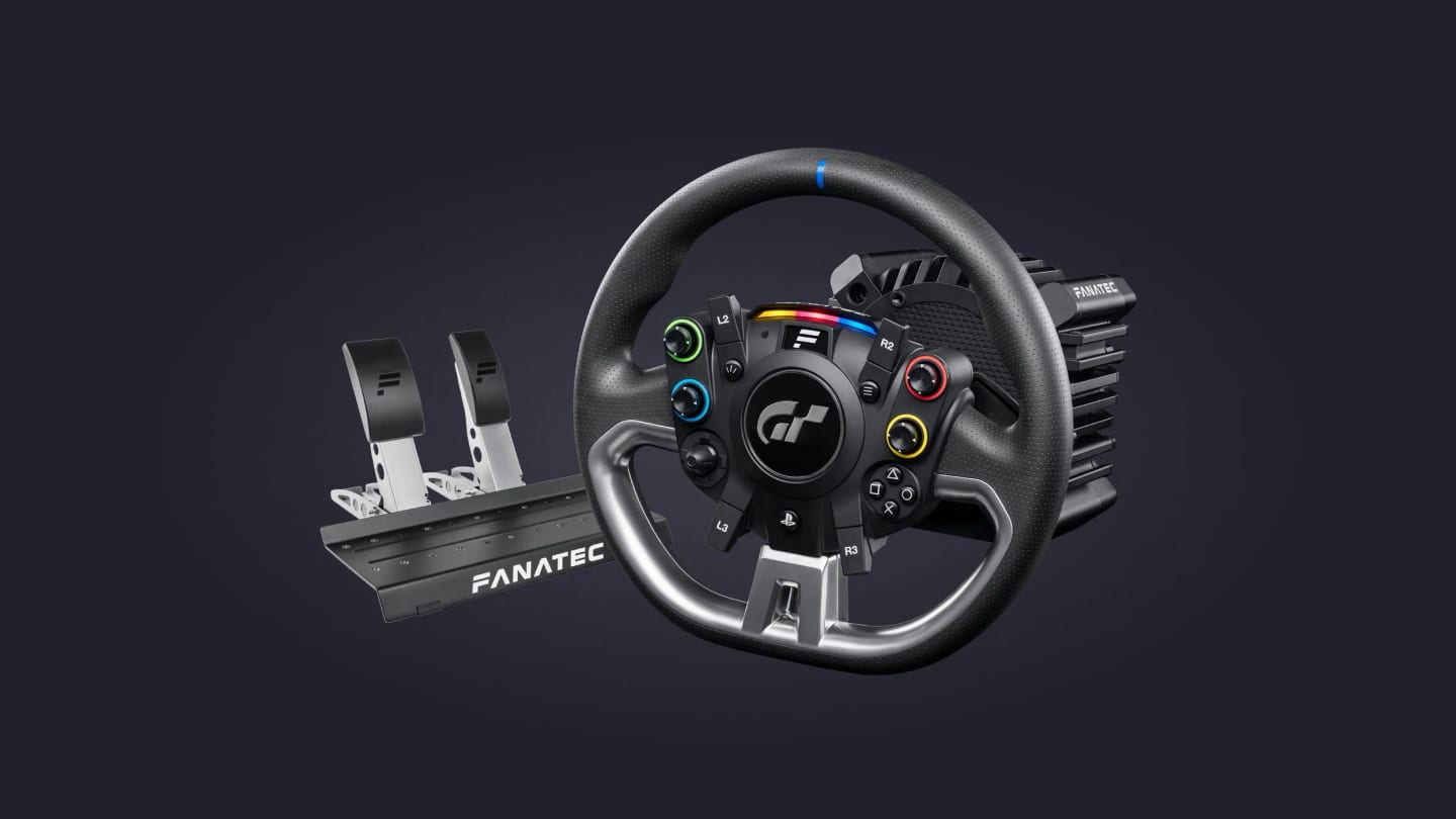 Fanatec Gran Turismo DD Pro avec son volant
