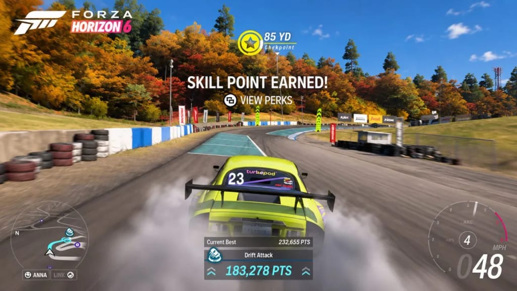 Forza Horizon 6 Drift Attack classements